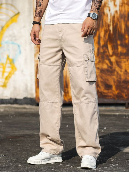 "Beevee Men's Cargo Pants: Adventure-Ready Comfort"