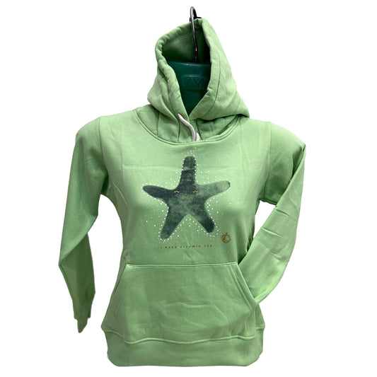 Kayal Girls L- Green Sweat Shirt