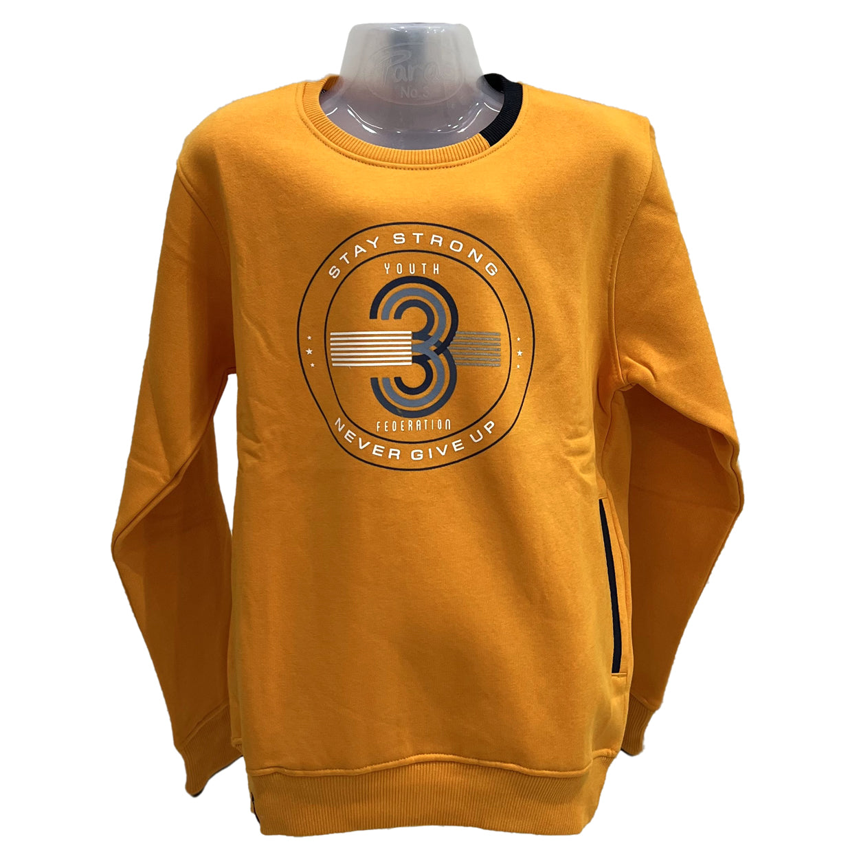 Monte Carlo Boys Orange Sweat Shirt